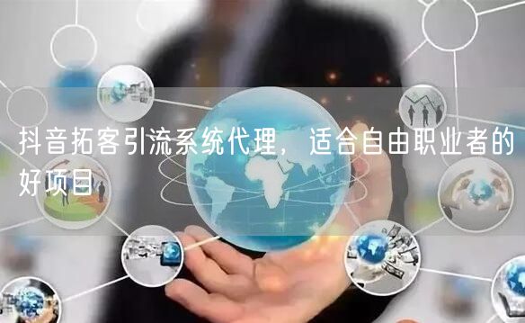抖音拓客引流系统代理，适合自由职业者的好项目