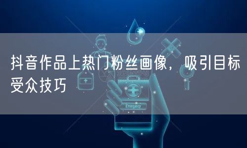 抖音作品上热门粉丝画像，吸引目标受众技巧