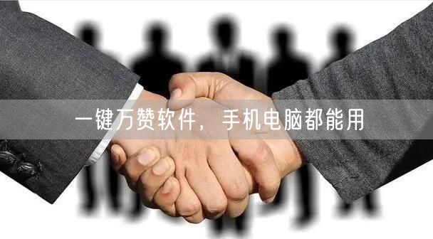 一键万赞软件，手机电脑都能用
