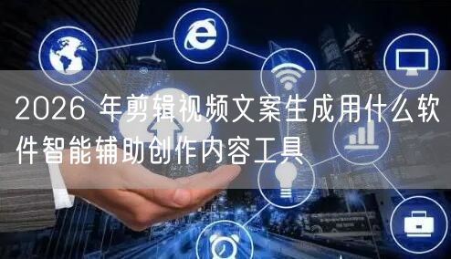 2026 年剪辑视频文案生成用什么软件智能辅助创作内容工具