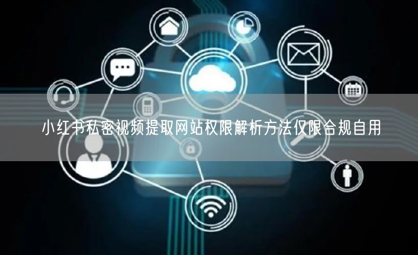 小红书私密视频提取网站权限解析方法仅限合规自用
