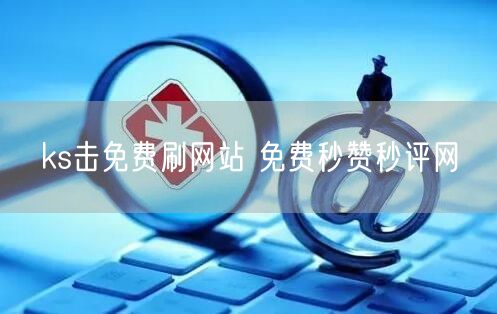 ks击免费刷网站 免费秒赞秒评网